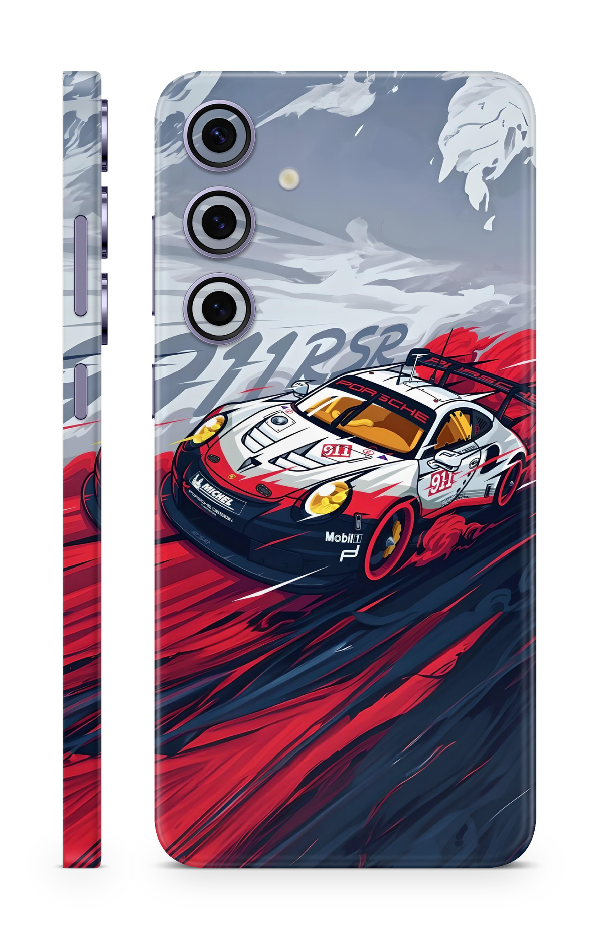 Design Auto Racing Skin Porsche 911 RSR Mobile Skin | Iconic Race Car Design - Worthwrap ...