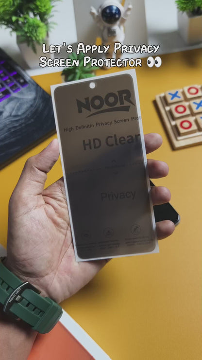 Privacy Hydrogel Screen Protector for Every Devices - (Installation Kit Included)