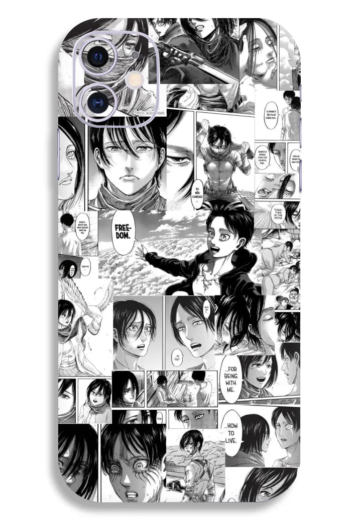 Attack on Titan Mobile Skin