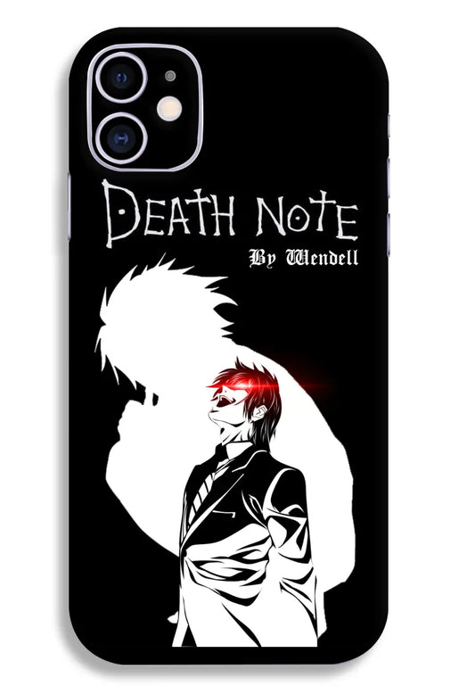 Death Note Skin Fujin Death Note Mobile Skins: Dark Anime Device Skins – WORTHWRAP MOBILE SKINS