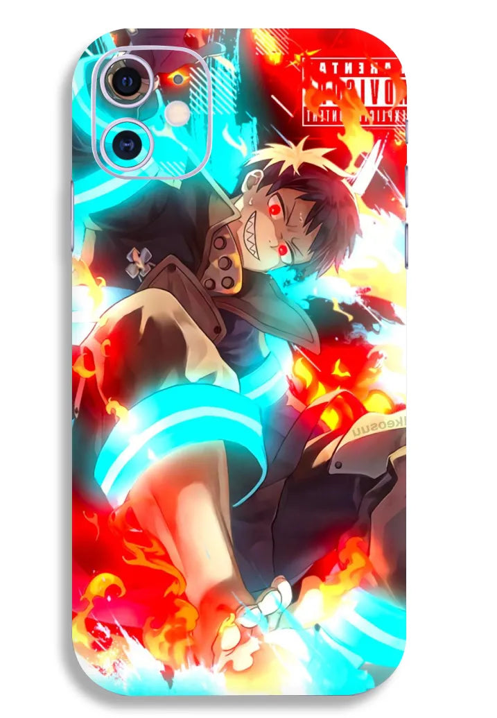 Fire Force Transfrom Fire Force Mobile Skin: Transform Your Device with Iconic Designs ...