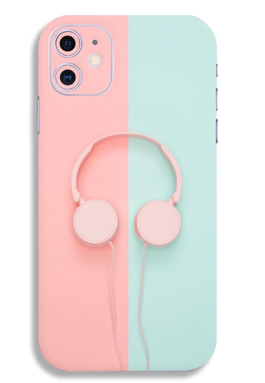 Aesthetic Headphone Mobile Skin