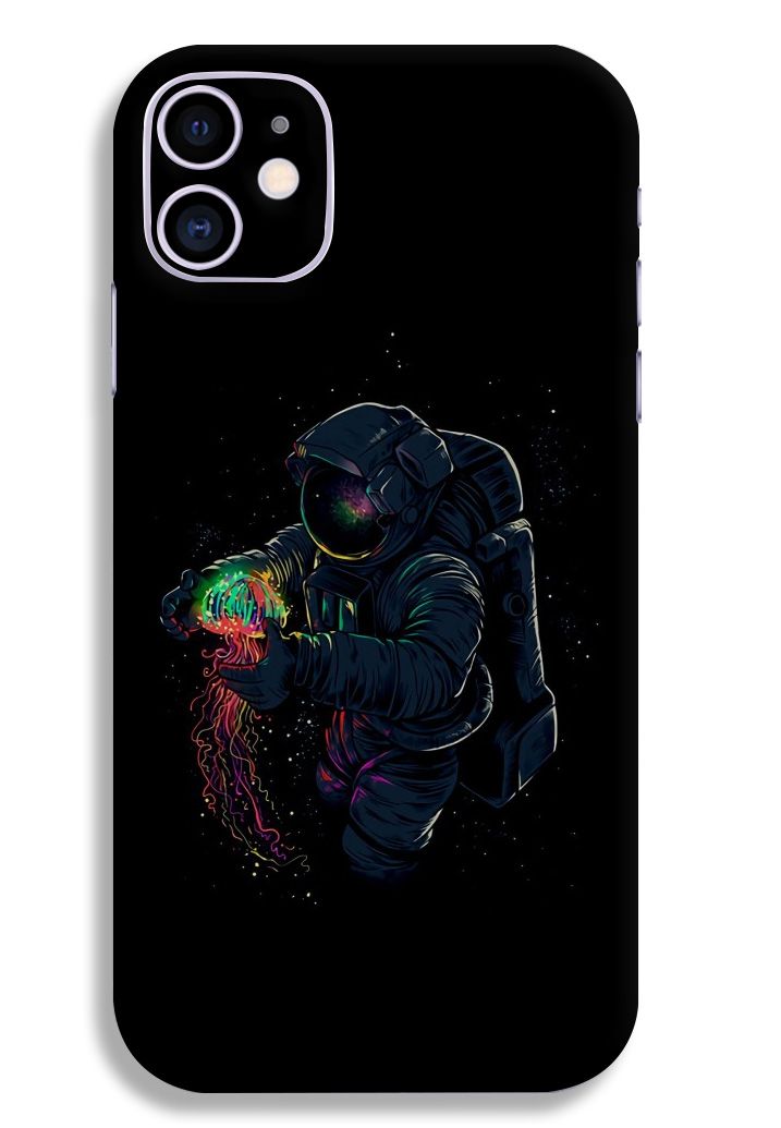 Astronaut with Jellyfish Mobile Skin