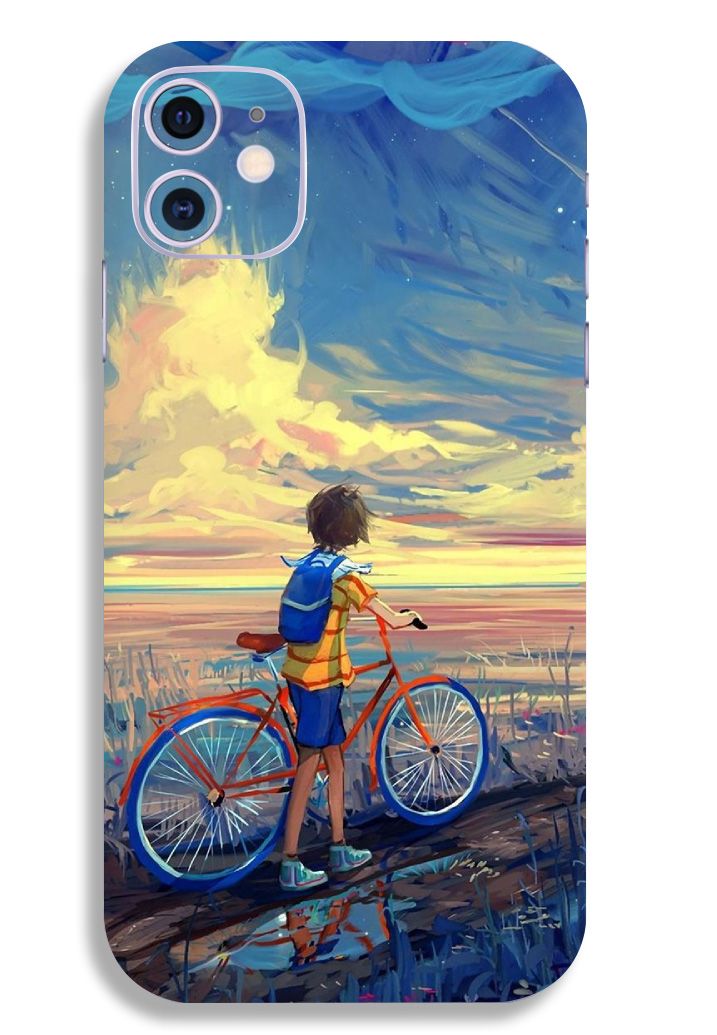 Bicycle Art Mobile Skin